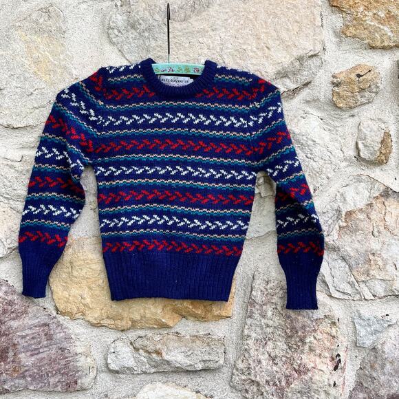 Vintage 80s Bloomingdale’s the next generation boys sweater size large 6 - Picture 1 of 3